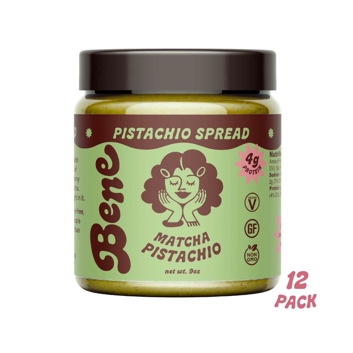 Matcha Pistachio Nut Butter Spread